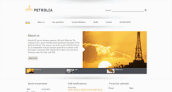 Desktop Screenshot of petrolia.no